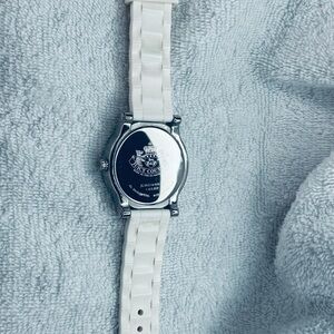 Juicy Couture Silver and White Smartwatch